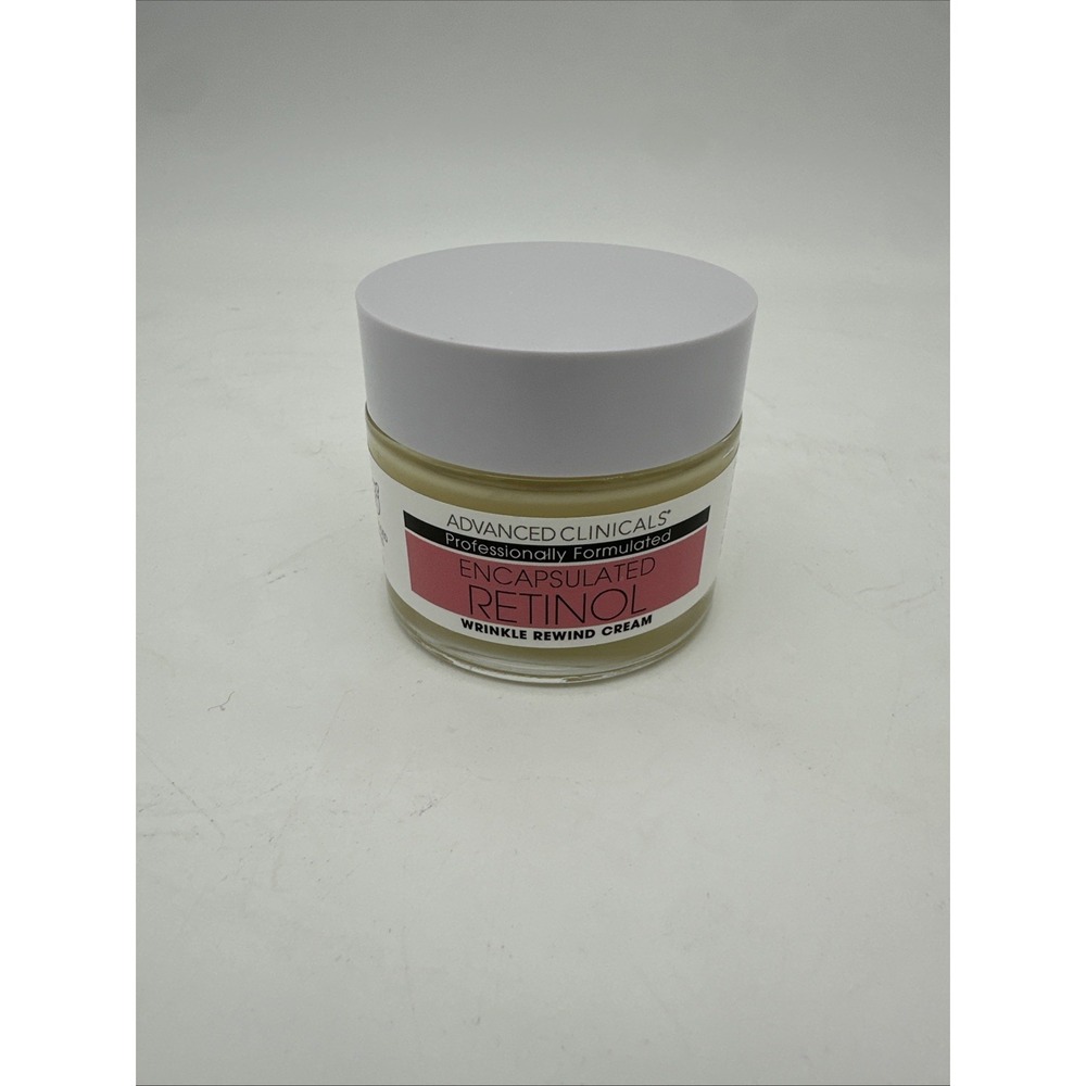 Advanced Clinicals Encapsulated Retinol Rapid Wrinkle Face Cream 2.5fl oz / 74mL